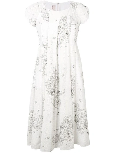 Antonio Marras Embroidered Dress - 白色 In White