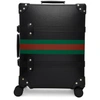 GUCCI BLACK GLOBE-TROTTER EDITION WEB CARRY-ON SUITCASE
