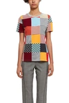 OPENING CEREMONY OPENING CEREMONY PATCHWORK TEE,ST215472