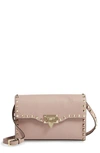 VALENTINO GARAVANI MEDIUM ROCKSTUD LEATHER SHOULDER BAG,ZW2B0181VSH