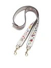 ANYA HINDMARCH Wink Stickers Leather Guitar Shoulder Strap