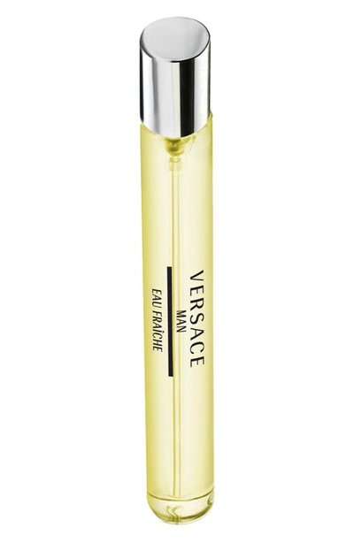 Versace Man 'eau Fraiche' Eau De Toilette Travel Spray In Yellow
