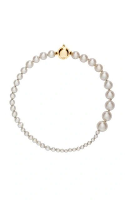 Sophie Bille Brahe Petite Peggy Bracelet In White