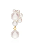 Sophie Bille Brahe Single Federico Perle Earring In White