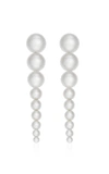 SOPHIE BILLE BRAHE SIENNA 14K GOLD AND PEARL EARRINGS,732004