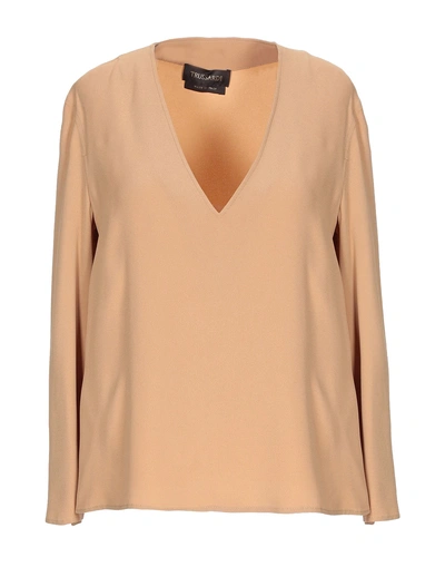 Trussardi Blouses In Beige