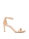 Stuart Weitzman Nunakedstraight Sandals In Bambina (pink)