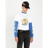 OFF-WHITE THE SIMPSONS GRAPHIC-PRINT COTTON-JERSEY T-SHIRT