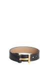 Tom Ford Buckle Detail Bracelet In Nero