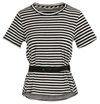 MONCLER STRIPED T-SHIRT,8064300/8299L/999