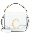 CHLOÉ C MINI LEATHER SHOULDER BAG,P00384713