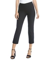 Karen Kane Zip-hem Cropped Pants In Black