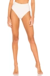 AMUSE SOCIETY X FLYNN SKYE ADLEY HIGH WAIST BIKINI BOTTOM,AMUR-WX203