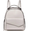 BOTKIER COBBLE HILL LEATHER BACKPACK - GREY,19S1973