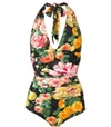 DOLCE & GABBANA Halter Bathing Suit