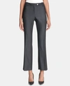 Calvin Klein Womens Modern Fit Mid Rise Dress Pants In Indigo