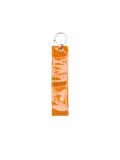 Palm Angels Work Key Ring In Orange