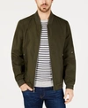 Calvin Klein Men's Flight Bomber Jacket In Trailing