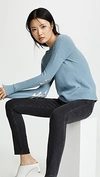 ZADIG & VOLTAIRE BOLT PATCH CASHMERE SWEATER