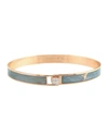 ALESSA JEWELRY SPECTRUM 18K ROSE GOLD PAINT & DIAMOND BANGLE, GRAY,PROD219650319