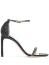 STUART WEITZMAN NUDIST SONG LEATHER SANDALS