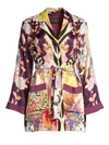ETRO Floral Silk-Blend Robe Jacket
