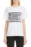 ASHLEY WILLIAMS RETIRED AND LOVING IT TEE,AWSS19108
