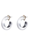 ALEXIS BITTAR HOOP EARRINGS,AB00E148124