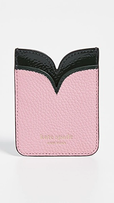 Kate Spade Sam Double Sticker Pocket In Rococo Pink