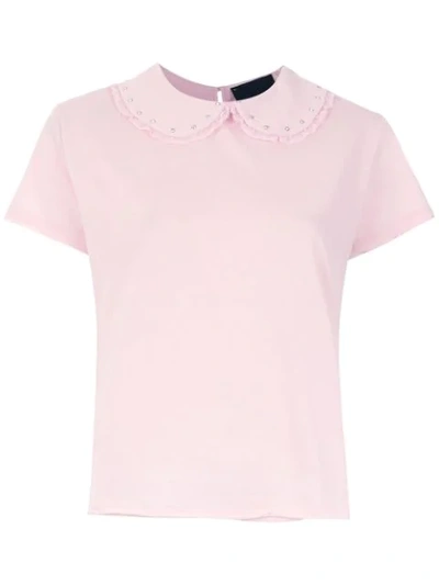 Andrea Bogosian 短袖t恤 - 粉色 In Pink