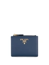 PRADA PRADA FOLD OUT PURSE - BLUE