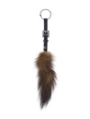 FENDI FOX FUR KEYRING