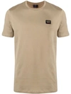 Paul & Shark Logo Patch T-shirt In Neutrals