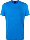 Paul & Shark Tonal Logo Print T-shirt In Blue
