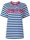 ALBERTA FERRETTI STRIPED FRENCH KISS T