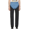 Y/PROJECT Y/PROJECT BLUE CUT-OUTS JEANS