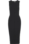 VICTORIA BECKHAM VICTORIA BECKHAM WOMAN STRETCH-KNIT DRESS BLACK,3074457345620165212