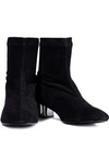 ROBERT CLERGERIE ROBERT CLERGERIE WOMAN PILI STRETCH-SUEDE SOCK BOOTS BLACK,3074457345620067133