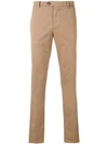 Brunello Cucinelli Straight-leg Trousers In Brown