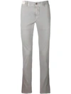 Incotex Slim-fit Trousers In Grey