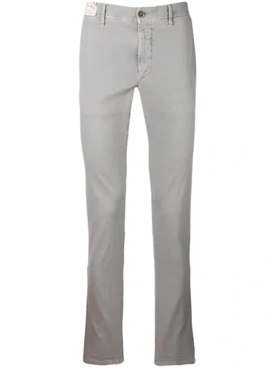 Incotex Slim-fit Trousers In Grey