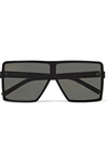 SAINT LAURENT D-frame acetate sunglasses