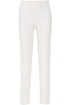 HELMUT LANG HEMP AND COTTON-BLEND TAPERED PANTS