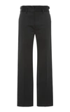 GIVENCHY DOUBLE-BELTED SHELL PANTS,BM50A311NH