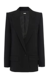 GIVENCHY WOOL AND MOHAIR BLAZER,705744