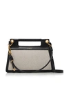 GIVENCHY Whip Medium Knotted Canvas And Leather Shoulder Bag,BB508FB0K3001