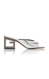 GIVENCHY Metallic Leather Mules,BE302GE0