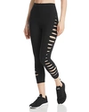 ALO YOGA HIGH-WAIST SLICE CUTOUT CROPPED LEGGINGS,W5769R