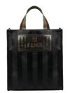 FENDI STRIPED TOTE,10834109