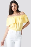 SPARKZ TARA TOP - YELLOW